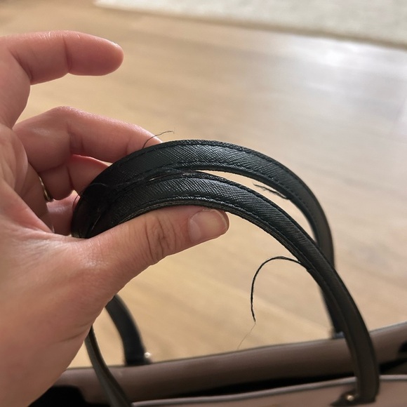 Kate spade Two-Tone Tote Bag with Gold Accents - Picture 2 of 4